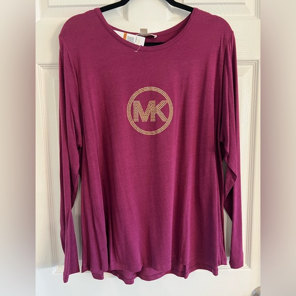 Michael Kors Tops - Micheal Kors 3x long sleeve shirt new with tags